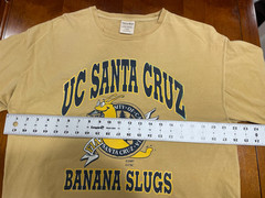 Vintage 1997 UC Santa Cruz Banana Slugs ComfortWash Size L Vincent Vega
