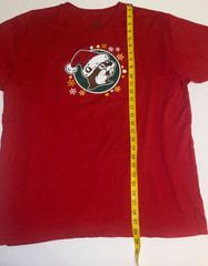 Buc-ee’s Christmas T-Shirt XL Red Graphic Tee Beaver Holiday Believe Shirt