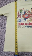 Pacific Fat Albert & The Cosby Kids Rare and Vintage L T-shirt Yellow