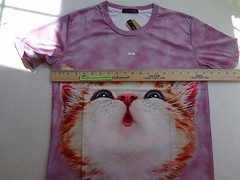 Fashion Cat Boy Girl 3D Graphing T Shirt Top Short Sleeve Casual Tee USA Seller!