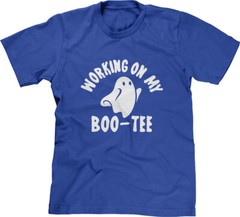 Boo-Tee Trick or Treat Halloween Costume Party Funny Humorous Ghosts Mens Tee