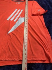 Adidas Ultimate Tee T-shirt Short Sleeve Orange 2012 Men’s Size Large Logo