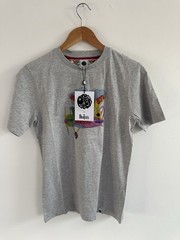 Pretty Green x Beatles Hello Goodbye T Shirt XS Extra Small Grey BNWT