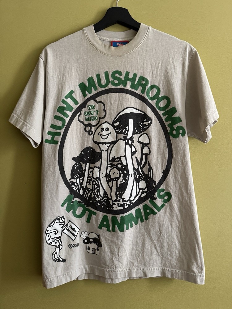Online Ceramics Hunt Mushrooms Not Animals Tee Mushroom House Tag Size Small