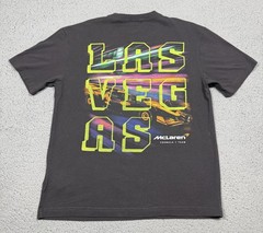 Hollister McLaren F1 Team Shirt Mens Medium Gray Las Vegas Racing Graphic Tee