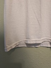 Vintage T Party Taurus Judge White T-shirt Size Large Used As-Is Distressed