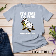 Christmas In July Snowman Melting Fine Funny Men Women Kids Unisex T-shirt