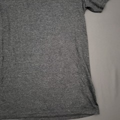 Adidas Shirt Mens Large L Short Sleeve Logo Climate Woven Pullover Gray