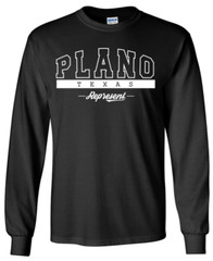 Plano Texas State T-Shirt Long Sleeve Graphic Tees Unisex Apparel