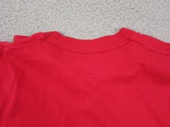 Vintage BVD Shirt Adult Extra Large XL Red Blank Casual Made in USA Mens