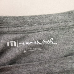 Travis Mathew “Golf Sucks” Men’s T-Shirt Size L Large Grey Crew Neck Short