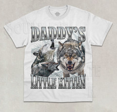 Daddy’s Little Kitten T-Shirt Funny Meme Alpha Male Unisex Bootleg Graphic Shirt