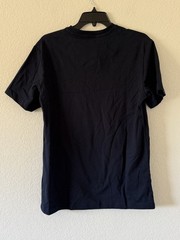Porter & Ash Mens Small Navy Performance T-Shirt Stretch Soft Comfort Essentials