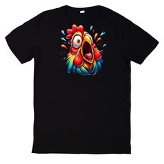 Funny Chicken Face T Shirt