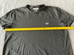 Lacoste Black Pima Cotton T-Shirt. Size US XSmall. Great condition