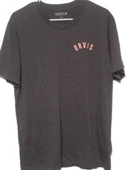 Orvis T Shirt Manchester VT Classic Collection Men’s Sz M Charcoal Gray Logo