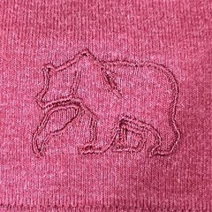 The Normal Brand Shirt Mens Large Red Crewneck Long Sleeve Chest Pocket Heavy