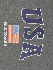 SUNA USA Hawaii T-shirt Blue Men’s XL Long Sleeve