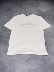 LOUIS VUITTON By Virgil Abloh Mens Luxury Casual Cotton White T Shirt RRP1300$+