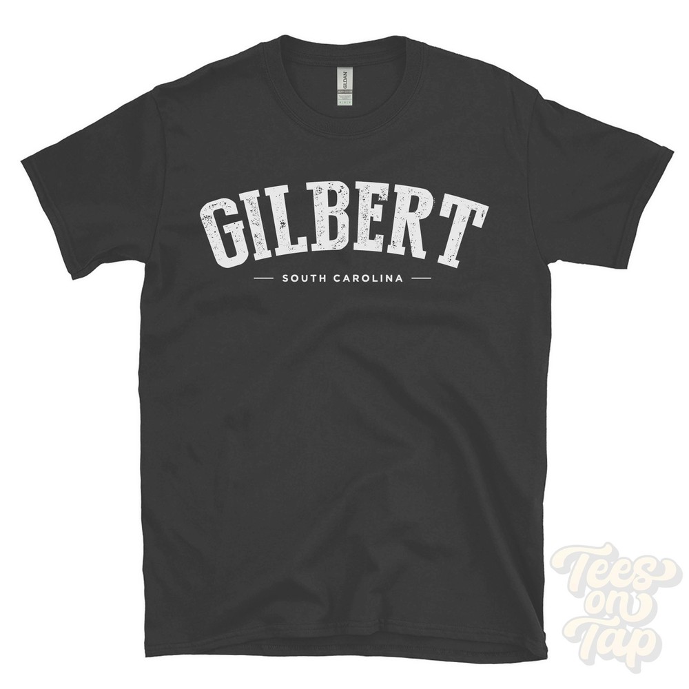 GILBERT SOUTH CAROLINA T-SHIRT Leesville Lexington USA retro varsity style gift