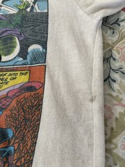 Marvel Tee Shirts. 2 Size M. 3 Size L All with Stain On Them See Photos