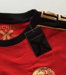 Men’s Bucheli Cotton T Shirt,Italian Style,Slim Fit,Stretch M…..A3.A