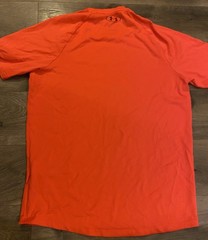 Under Armour Orange 1326413 Men’s UA The Tech Tee 2.0 SS T-Shirt SZ S P2p 18.5”