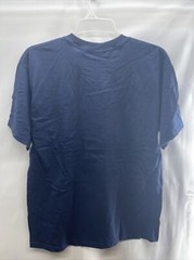 Jerzees TShirt Mens Sz Medium Navy With Yellow FDNY New York Fire Dept LOGO New