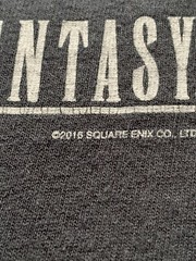 Final Fantasy 15 XV T-Shirt Small Black Square Enix Video Game Gaming Promo
