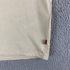 Levi’s T-Shirt Men’s Large Beige Cotton Polyester Viscose Crew Neck