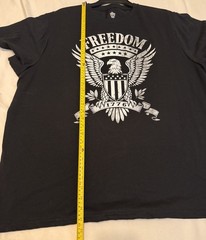 Way to Celebrate Men’s or Unisex 4th of July USA Freedom Eagle Graphic Tee,3XL
