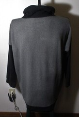 CUDDL DUDS Black Warm Fleecewear Cowl Neck Sweatshirt Size L