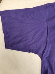 VTG Pluma Shirt Men Purple Heavyweight 100% Cotton Crewneck Blank XL