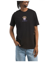 NWT Diesel T-Diego C1 Recycled Styles Tee T-shirt Size Large Black Graphic Front