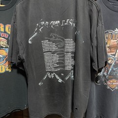 Vintage 1991 Metallica Faded grunge T-Shirt, Distressed boxy large brockum