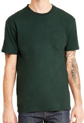 Mens T Shirts Next Level #3605 Pocket Tees NEW 100% Cotton Good Fit .