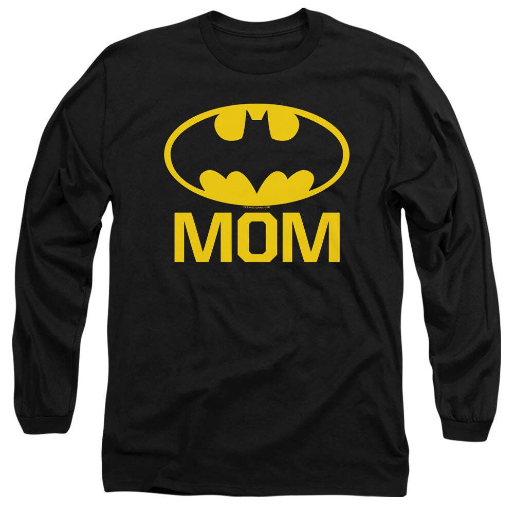 Batman Bat Mom Licensed Adult Unisex Long Sleeve T-Shirt SM-3X