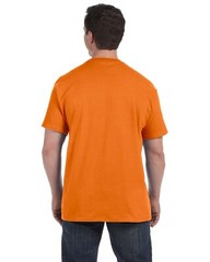Hanes Men’s Authentic-T Plain Crew Neck Short Sleeves Pocket T-Shirt 5590