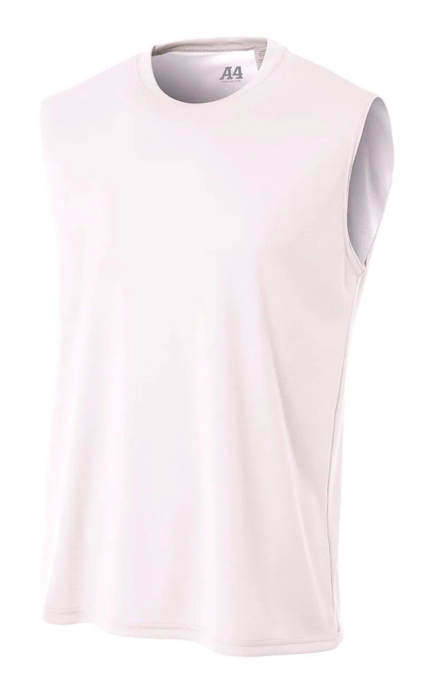 A4 Men?s Cooling Performance Muscle Tank Top, Moisture-Wicking