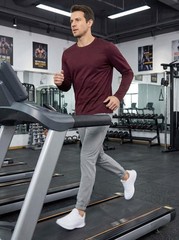 5 Pack Quick Dry Fit Men Long Sleeve T Shirts Sport Casual Construction Work …