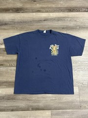 Happy Ending Cantina Blue Shirt Y2K Skater Streetwear Retro – Men’s XXL 2XL