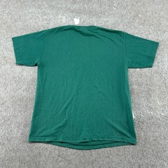 VINTAGE People Republic Of China Shirt Men M Green PRC English Single Stitch 90s