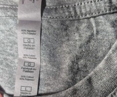 Mens Large Iron City Beer Tshirt Delta Apparel Gray With Logo. Soft Material
