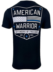 Howitzer Style Men’s T-Shirt American Warrior Military Grunt MFG