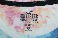 Hollister Must Have Collection Sz XXL Tie Dye Rainbow T shirt