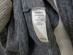 Men’s VINCE Long Sleeves Shirt Bluish Gray Small sku341/.8