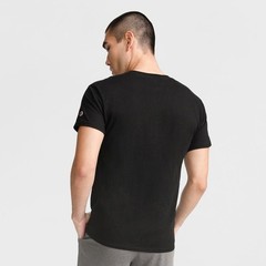 Champion Classic T-shirt C Logo Men XL Black Short Sleeve Cotton NWT