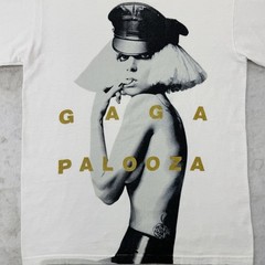 Lady Gaga 2010 Gaga Palooza Concert T-shirt Unisex Small Anvil Tag Lollapalooza