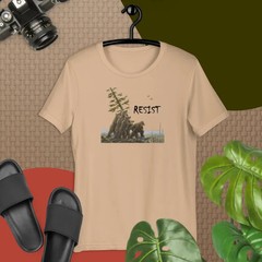 Bears Resist Comfort Tee Shirt Soft Cotton Protest Activist Unisex